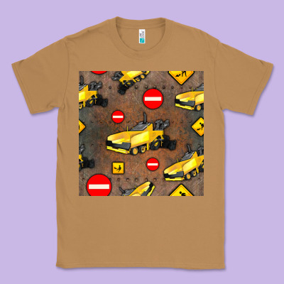 Asphalt Paver Seamless Pattern Classic Tee Designed By Bundleandbundleshop