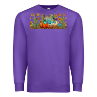 Purple welcome fall Premium Sweatshirt - BundleAndBundleShop