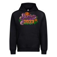 Black Senior 2023 basketball Urban Hoodie - HowdyJamesFarm