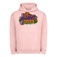 Pigment Salmon Senior 2023 basketball Urban Hoodie - HowdyJamesFarm