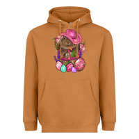 Meerkat Cowboy Rabbit Easter Heavyweight Hoodie - BundleAndBundleShop