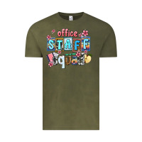 Vintage Olive staff squad Vintage Tee - AdoDesignShop