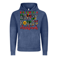 Vintage Denim have yourself a rowdy howdy christmas Vintage Hoodie - FaDigitalArtStudio