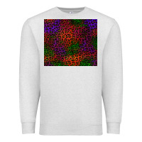 Oatmeal Heather halloween leopard Premium Sweatshirt - BundleAndBundleShop