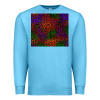 Ocean Blue halloween leopard Premium Sweatshirt - BundleAndBundleShop