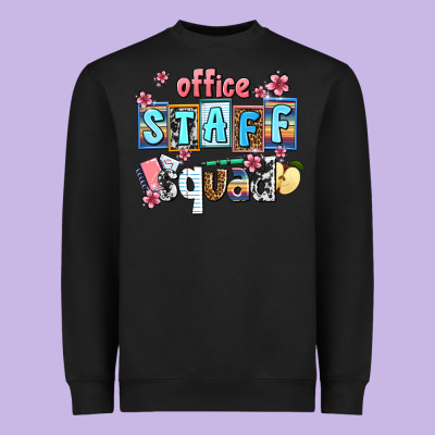 Staff Squad Heavyweight Sweatshirt Designed By Adodesignshop