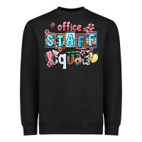 Black staff squad Heavyweight Sweatshirt - AdoDesignShop