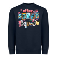 Navy staff squad Heavyweight Sweatshirt - AdoDesignShop