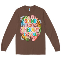 Chestnut going to therapy is cool Long Sleeve Tee - NancyCooperArtShop