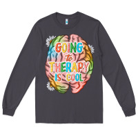 Smoke going to therapy is cool Long Sleeve Tee - NancyCooperArtShop