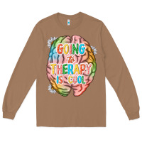 Toasted Coconut going to therapy is cool Long Sleeve Tee - NancyCooperArtShop