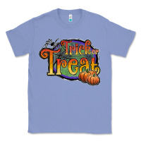 Colony Blue trick or treat black Classic Tee - JahusDesignShop