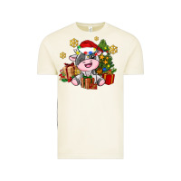 Vintage Arctic little cute christmas cow Vintage Tee - AdoDesignShop