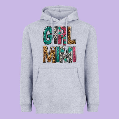 Girl Mimi Heavyweight Hoodie Designed By Bundleandbundleshop