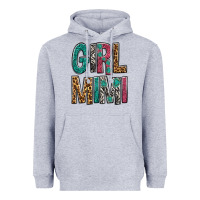 Heather Grey Girl Mimi Heavyweight Hoodie - BundleAndBundleShop