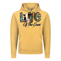 Vintage Mustard love of the cows Vintage Hoodie - CowhideDigitalArt