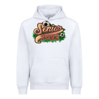 White Senior 2023 Soccer Urban Hoodie - HowdyJamesFarm