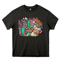 Asphalt Nail Tech afro nail art Heavy Core Tee - RanaPortraitStore