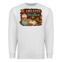 Oatmeal Heather sweater weather Premium Sweatshirt - BundleAndBundleShop