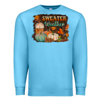 Ocean Blue sweater weather Premium Sweatshirt - BundleAndBundleShop