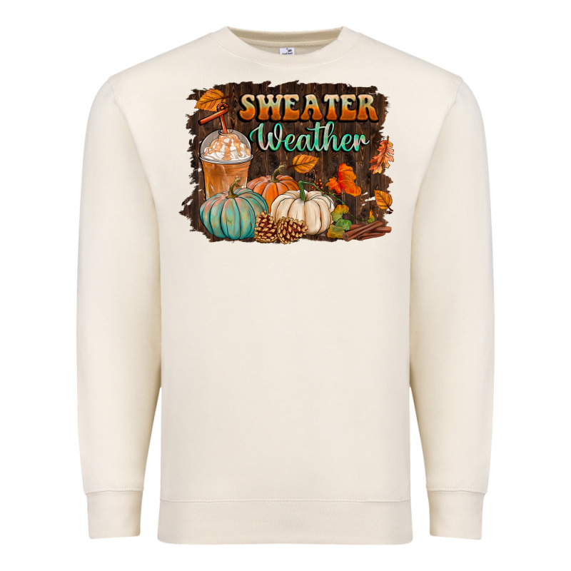 Sweater Weather Premium Sweatshirt by BundleAndBundleShop | Teevron
