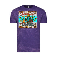 Cloud Purple i’d rather be camping Vintage Tee - JahusDesignShop
