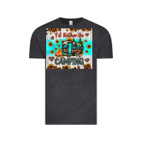 Vintage Black i’d rather be camping Vintage Tee - JahusDesignShop