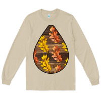 Mushroom Fall Teardrop Long Sleeve Tee - LillyAllenDesigns