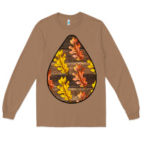 Toasted Coconut Fall Teardrop Long Sleeve Tee - LillyAllenDesigns