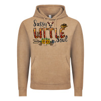 Vintage Coffee sassy little soul Vintage Hoodie - CowhideDigitalArt