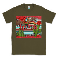 Army Green fiesta with pepper Classic Tee - Artiststas