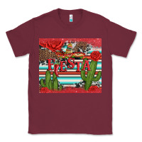 Burgundy fiesta with pepper Classic Tee - Artiststas
