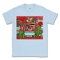 Dusty Blue fiesta with pepper Classic Tee - Artiststas
