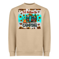 Mushroom i’d rather be camping Heavyweight Sweatshirt - JahusDesignShop