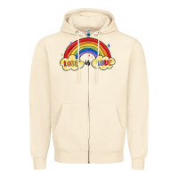 Sandshell love is love lgbtq Zipper Hoodie - MaliasSmallBusiness