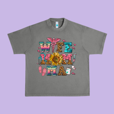 Wife Mom Ma Urban Heavy Tee Designed By Adodesignshop