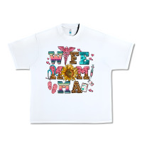 White wife mom ma Urban Heavy Tee - AdoDesignShop