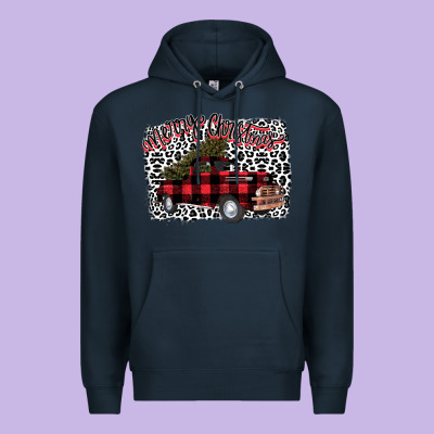 Merry Christmas Truck Premium Hoodie Designed By Bettercallsaul