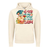 Vintage Artic drink in my hand toes in the sand Vintage Hoodie - HRA Design Shop