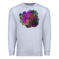 Heather Grey halloween spider web for patches Premium Sweatshirt - BundleAndBundleShop