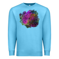 Ocean Blue halloween spider web for patches Premium Sweatshirt - BundleAndBundleShop