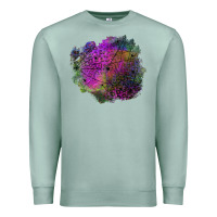 Seafoam halloween spider web for patches Premium Sweatshirt - BundleAndBundleShop