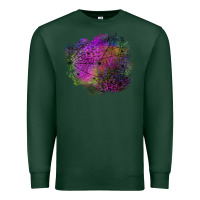Sports Green halloween spider web for patches Premium Sweatshirt - BundleAndBundleShop