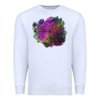 White halloween spider web for patches Premium Sweatshirt - BundleAndBundleShop