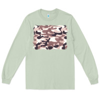 Matcha milky camouflage Long Sleeve Tee - BarkalooDesign
