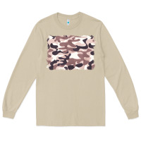 Mushroom milky camouflage Long Sleeve Tee - BarkalooDesign