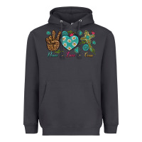 Smoke Peace Love Cross Heavyweight Hoodie - BundleAndBundleShop