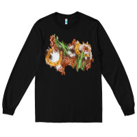 Black horseshoe cowhide cactus patch Long Sleeve Tee - AdoDesignShop