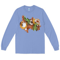 Colony Blue horseshoe cowhide cactus patch Long Sleeve Tee - AdoDesignShop