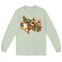 Matcha horseshoe cowhide cactus patch Long Sleeve Tee - AdoDesignShop